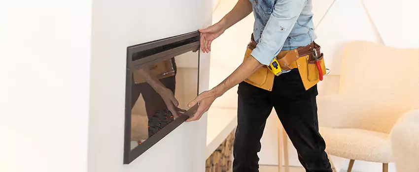 Metal Fireplace Installation in Wentzville, Missouri