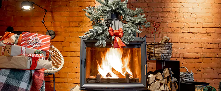 Travis Industries Linear Gas Fireplace Installation in Wentzville, Missouri